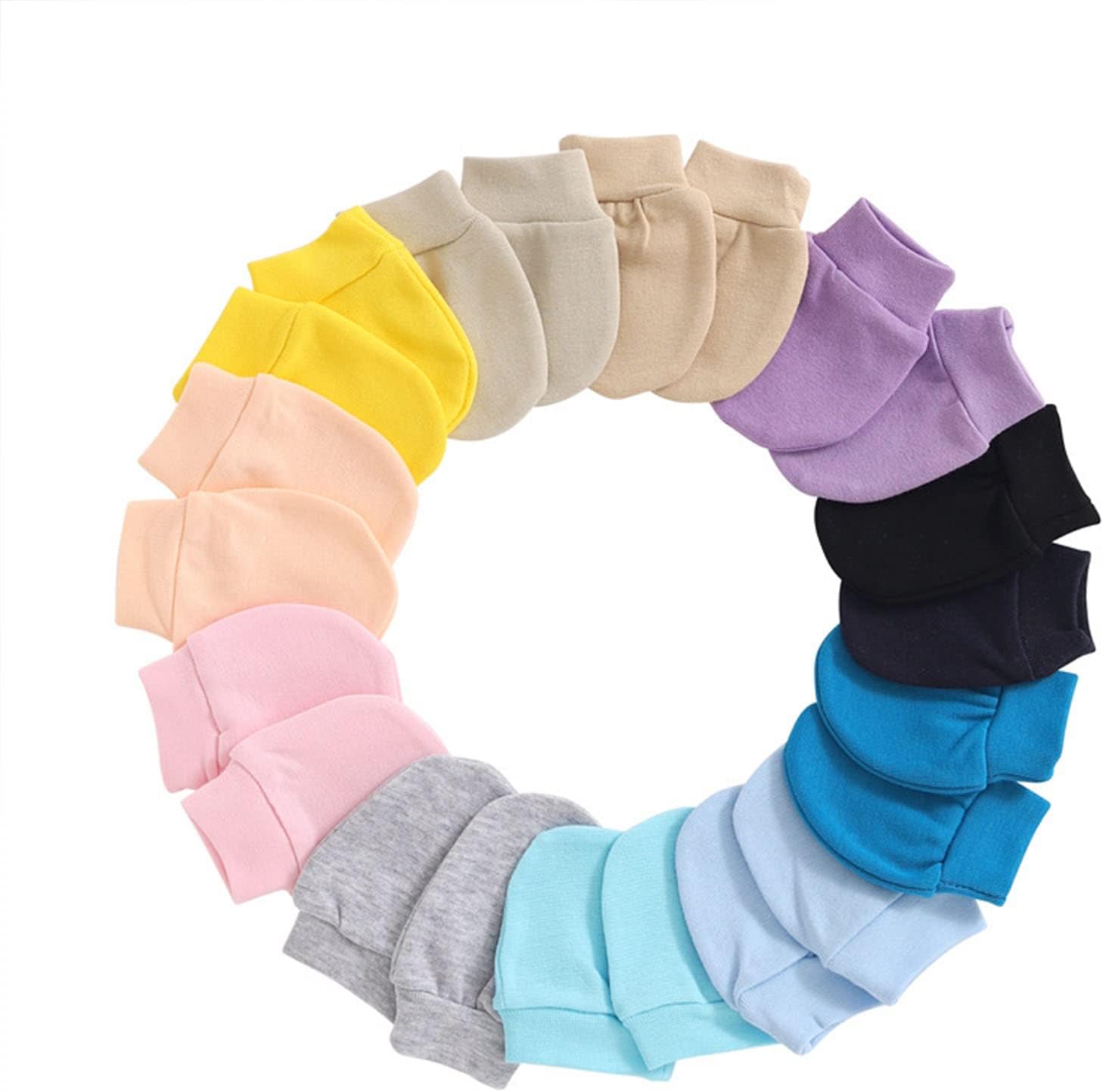 Baby Mittens No Scratch Mittens Infant Soft Gloves Mittens for 0-6 Months Boys Girls - Image 5